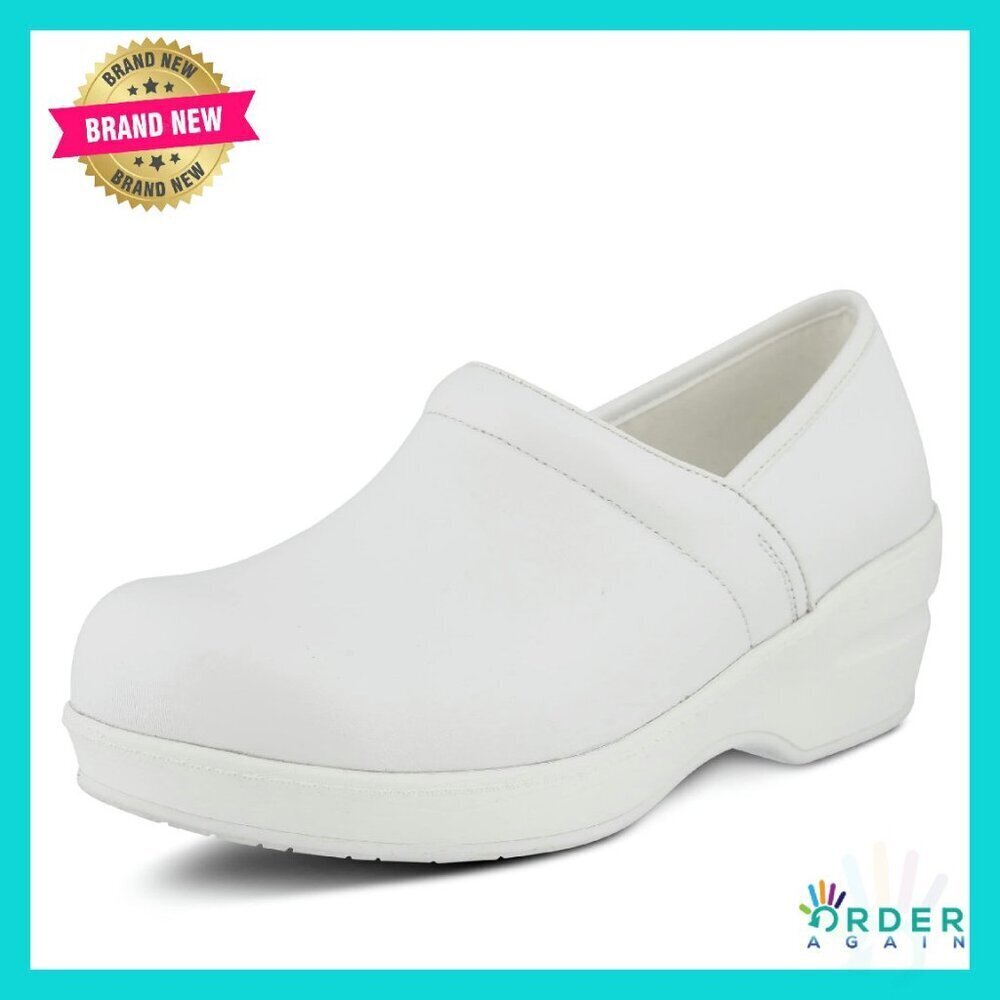 Classic Slip-On Uniform Shoes Elegant Minimal Comfort Workwear Essential